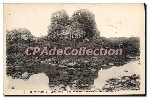 Cartes postales Pornichet Les Rochers Jumeaux De Bonne Source