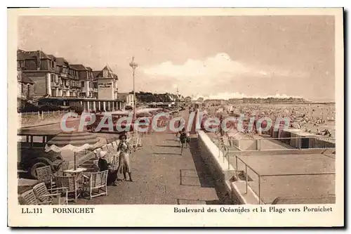 Ansichtskarte AK Pornichet Boulevard Des Oceanides Et La Plage Vers Pornichet