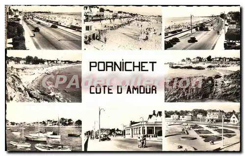 Cartes postales Pornichet Cote D'Amour promenade plage port casino parterres