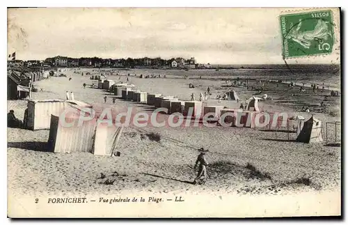 Cartes postales Pornichet Vue Generale De La Plage