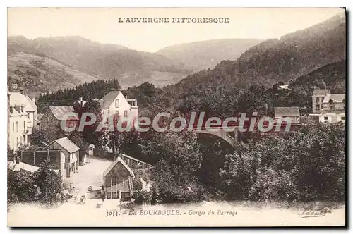 Ansichtskarte AK La Bourboule Gorges Du Barrage