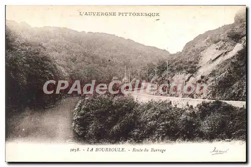 Ansichtskarte AK La Bourboule Route Du Barrage