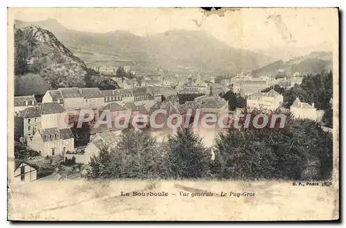 Ansichtskarte AK La Bourboule Vue Generale Le Puy Gros