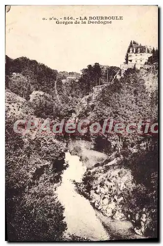 Ansichtskarte AK La Bourboule Gorges De La Dordogne