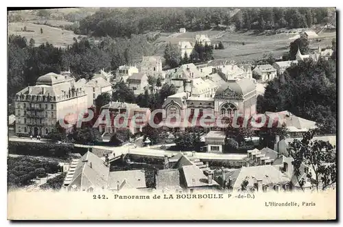 Cartes postales La Bourboule Panorama De