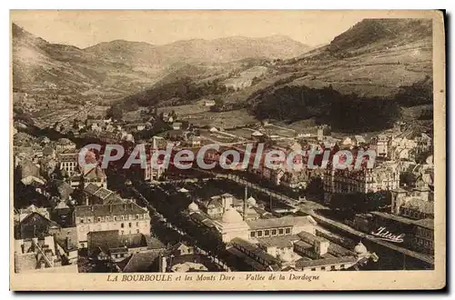 Ansichtskarte AK La Bourboule Et Les Monts Dore Vallee De La Dordogne