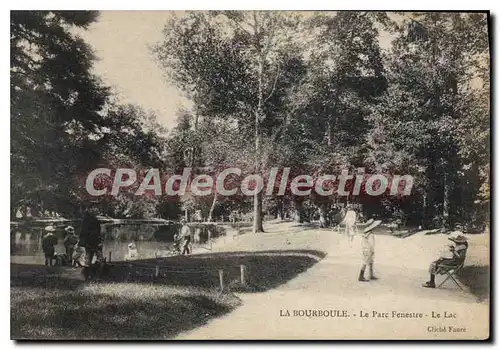 Ansichtskarte AK La Bourboule Le Parc Fenestre Le Lac