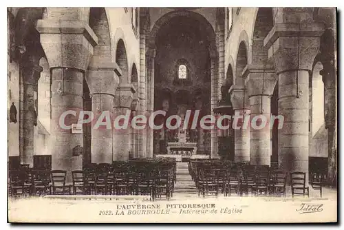 Ansichtskarte AK La Bourboule Interieur De I'Eglise