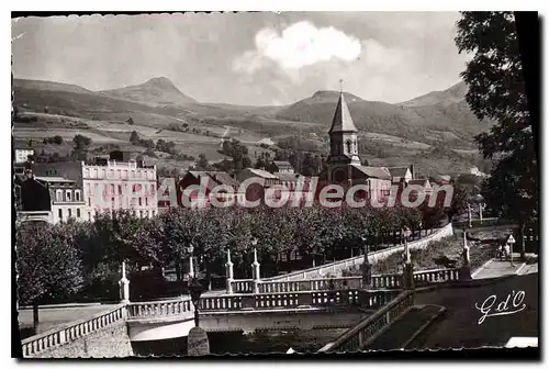 Cartes postales La Bourboule quai de la Dordogne squarre Joffre