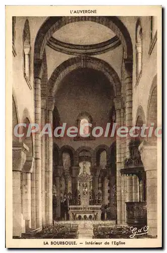 Ansichtskarte AK La Bourboule Interieur De I'Eglise