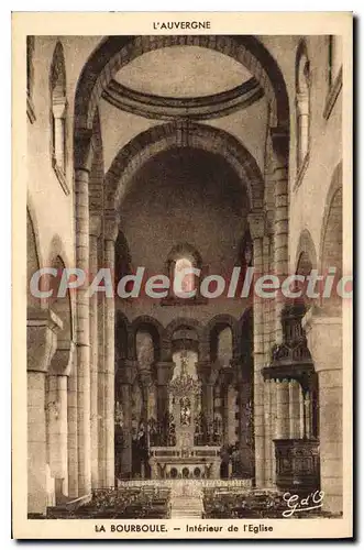Cartes postales La Bourboule Interieur De I'Eglise