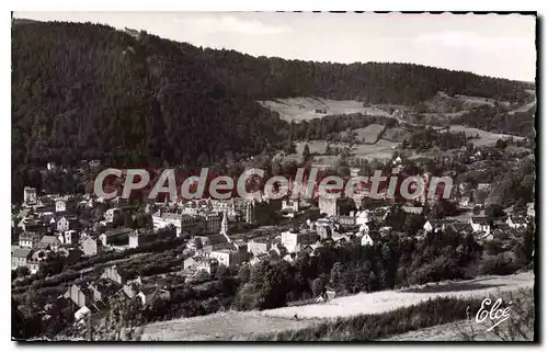 Cartes postales La Bourboule Vue Du Grand Etablissement Et I'Eglise