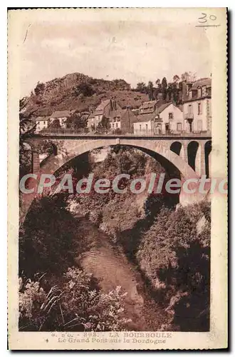 Cartes postales La Bourboule le Grand Pont Sur La Dordogne