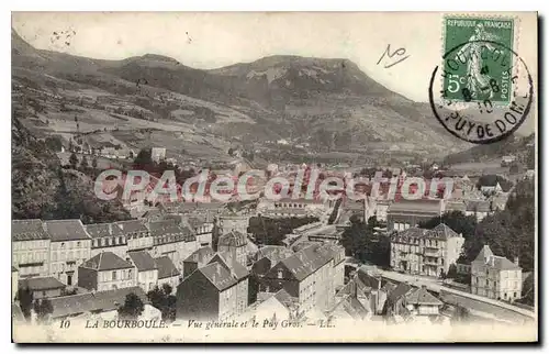 Cartes postales La Bourboule Vue Generale Et Le Puys Gros