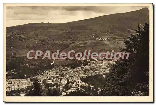 Cartes postales La Bourboule Vue Panoramique Prise Du Funiculaire