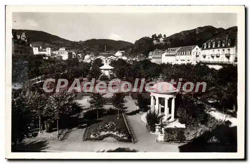 Ansichtskarte AK La Bourboule Jardins De I'Establissement Thermal