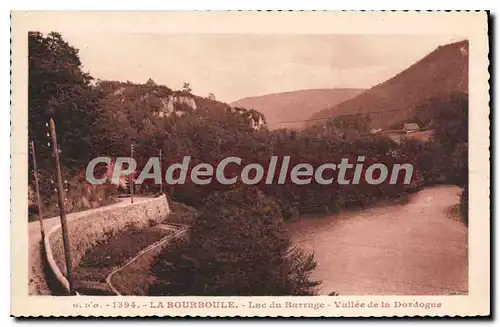 Cartes postales La Bourboule Lac Du Barrage Vallee De La Dordogne