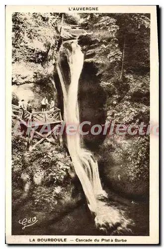 Cartes postales La Bourboule Cascade Du Plat A Barbe