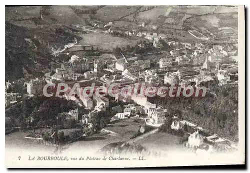 Cartes postales La Bourboule Vue Du Plateau De Charlanne