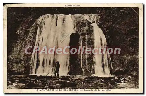 Cartes postales La Bourboule Cascade De La Verniere