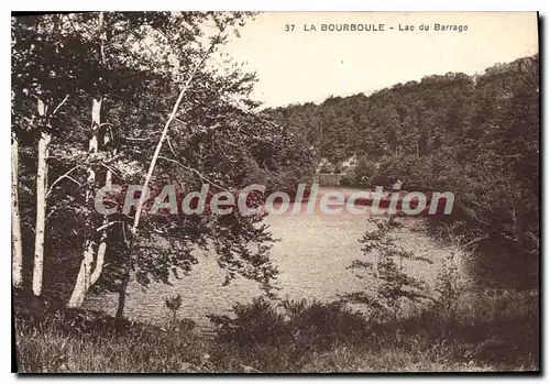 Cartes postales La Bourboule Lac Du Barrage