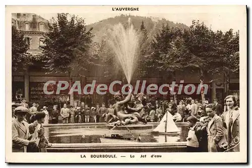 Cartes postales La Bourboule Le Jet D'Eau