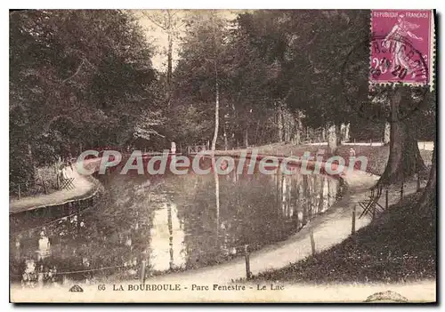 Ansichtskarte AK La Bourboule Parc Fenestre Le Lac