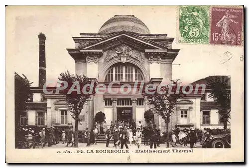 Cartes postales La Bourboule Etablissement Thermal