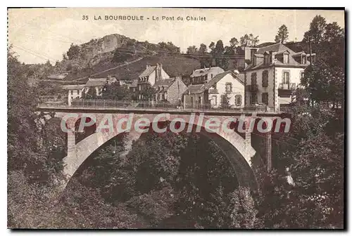 Cartes postales La Bourboule Le Pont Du Charlet