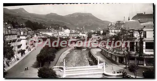 Cartes postales La Bourboule Perspective Sur Les Ponts De La Dordogne