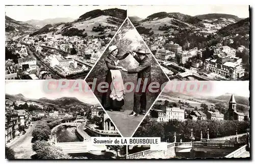 Cartes postales Souvenir De La Bouboule casino pont bourr�e �glise