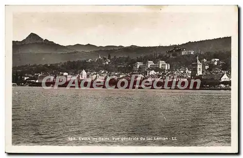 Cartes postales Evian Les Bains Vue Generale Du Lac Leman