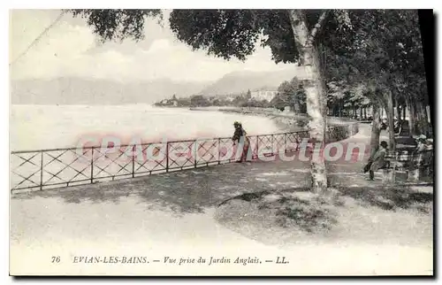 Cartes postales Evian Les Bains Vue Prise Du Jardin Anglais