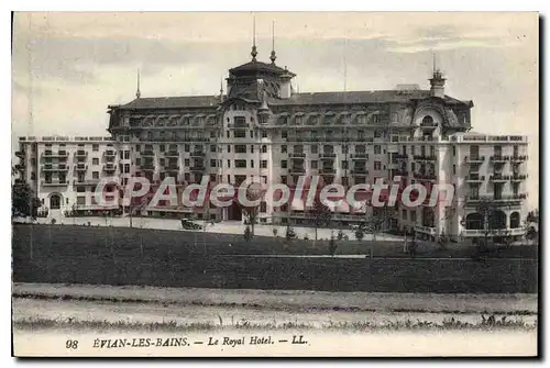 Cartes postales Evian Les Bains Le Royal Hotel