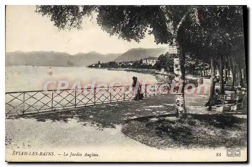 Cartes postales Evian Les Bains Le Jardin Anglais