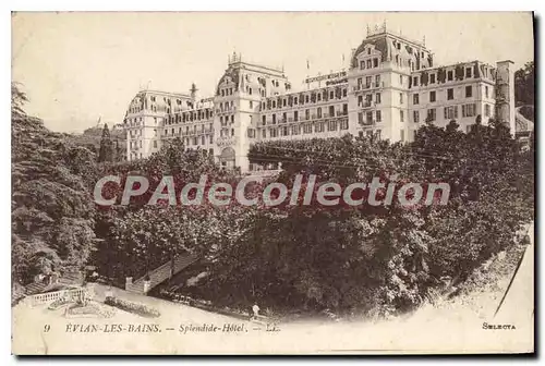 Cartes postales Evian Les Bains Splendide Hotel