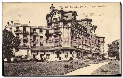 Cartes postales Evian Les Bains Royal Hotel