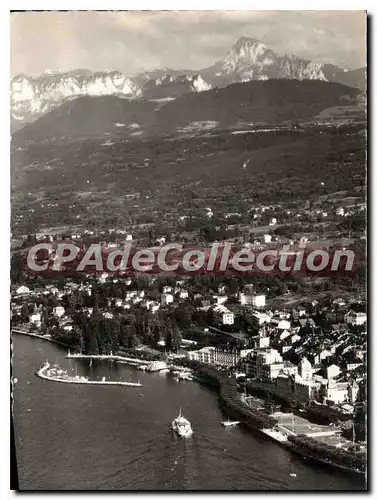 Cartes postales Evian Les Bains Vue Aerienne Le Port La Ville