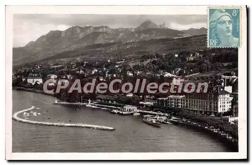 Cartes postales Evian Les Bains I'Hotel Albert 1er port