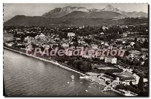 Cartes postales Evian Les Bains Plage La Ville Et La Dent