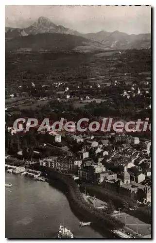 Cartes postales Evian Les Bains Vue Aerienne Le Lac Leman