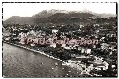 Cartes postales Evian Les Bains Vue Aerienne La Plage