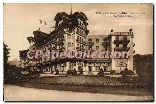 Cartes postales Evian Les Bains Le Royal Hotel