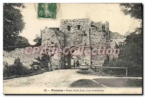 Cartes postales Provins Porte Saint Jean