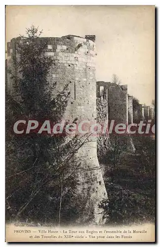 Cartes postales Provins Ville Haute La Tour Aux Engins Et I'Ensemble