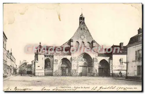 Cartes postales Provins Eglise St Ayoul