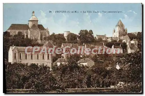 Cartes postales Provins La Ville Haute Vue Panoramique