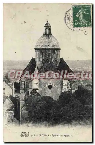 Ansichtskarte AK Provins Eglise Saint Quiriace