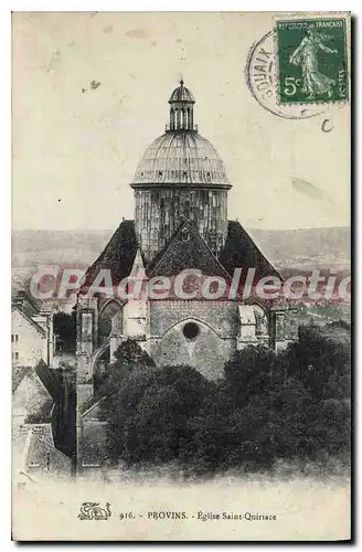 Cartes postales Provins Eglise Saint Quiriace