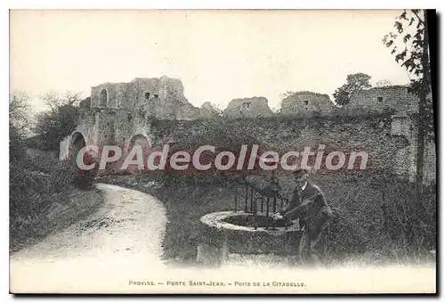 Cartes postales Provins Porte St Jean Puits De La Citadelle